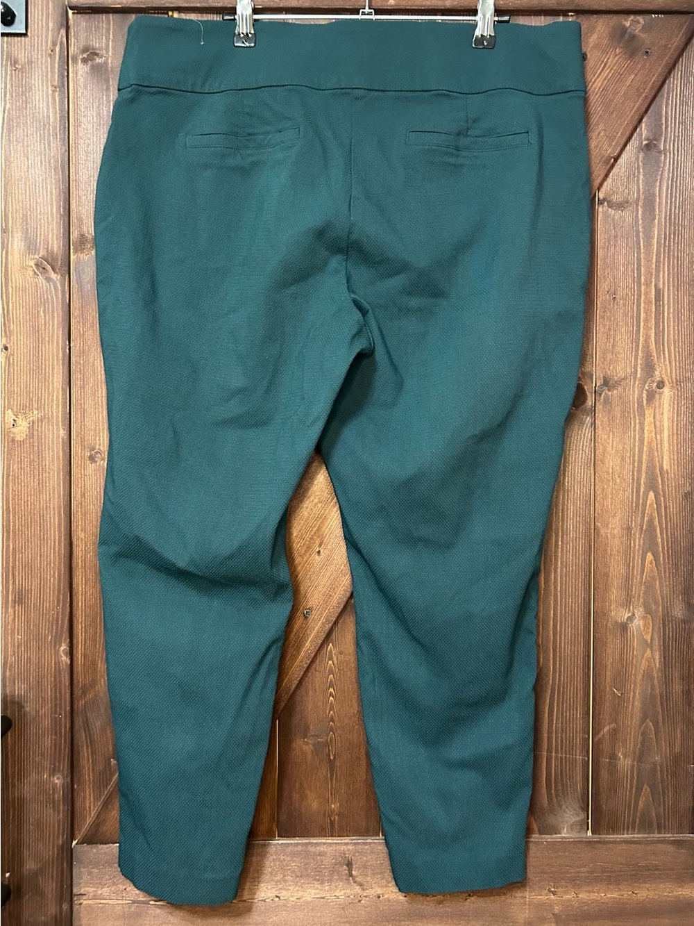 Maurices Teal Ankle Pants - Picture 2 of 4